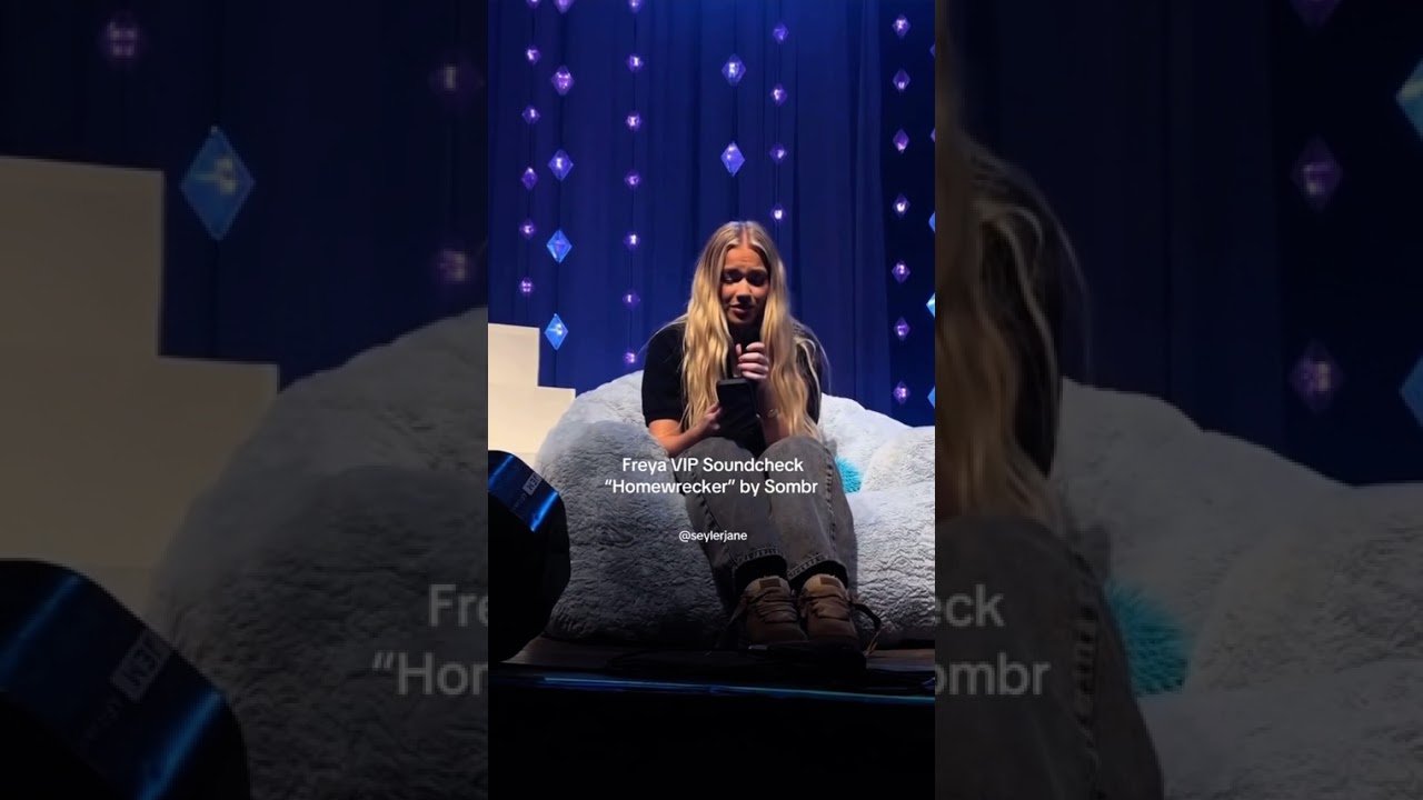 Freya Skye cover of &ldquo;home-wrecker&rdquo; by sombr in Philadelphia 
