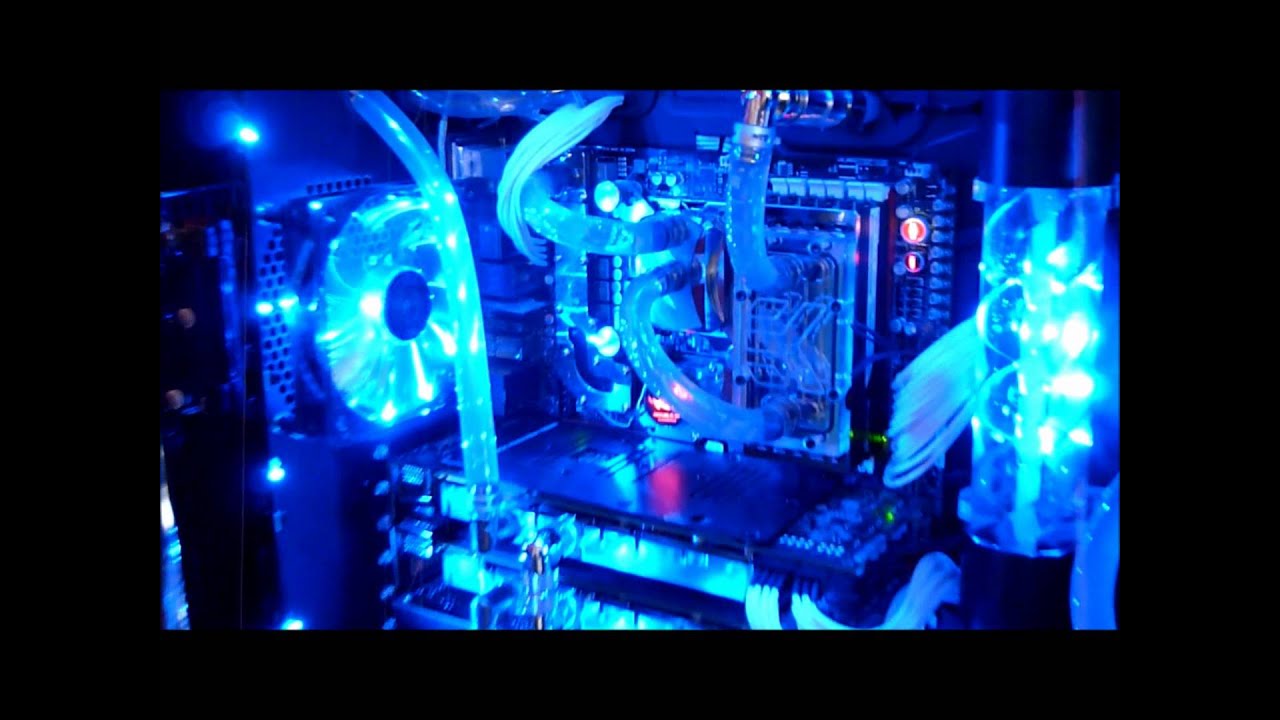 Corsair 800D Asus Rampage 3 Extreme i7-990X Bitspower GTX 580 SLI wasserkühlung