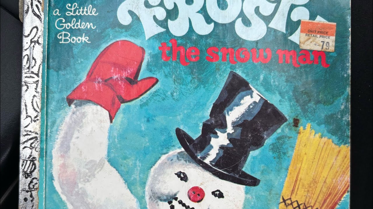 📘 Frosty the Snowman ☃️ Little Golden Book Vintage Read Aloud #readalouds #childrensliterature