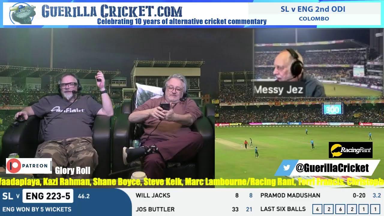 SL v ENG 2nd ODI, Colombo