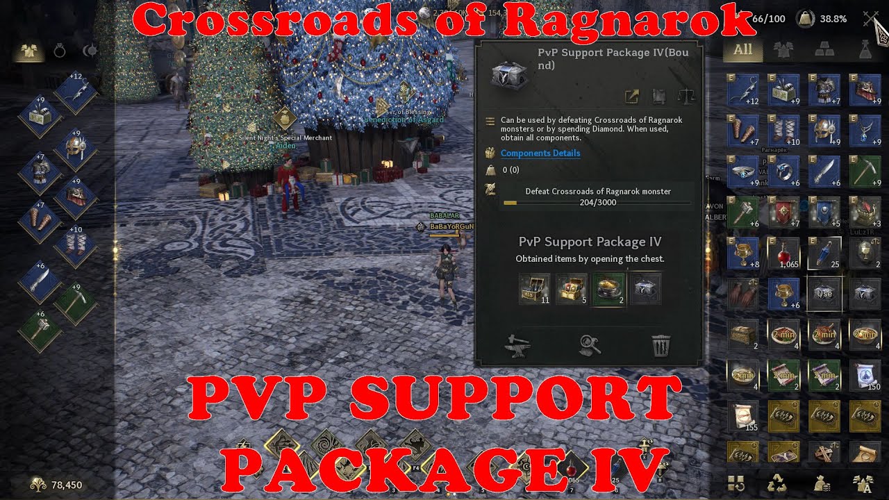 LEGEND OF YMIR | PvP Support Package IV | Crossroads of Ragnarok | PvP Ödül Kutusu Görev Serisi