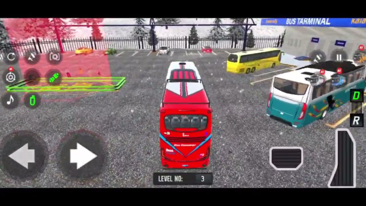 Bus Simulator City Coach Game - Uphill Mode