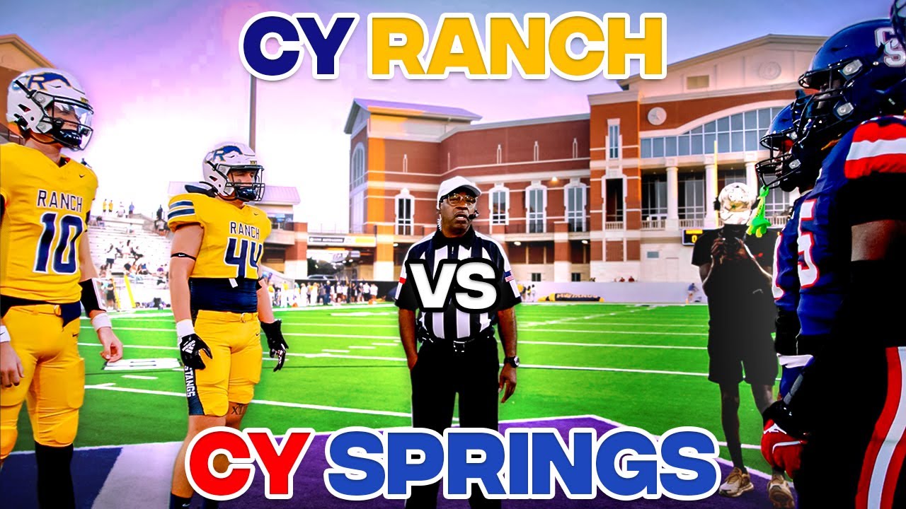 TXHSFB Week 5 Cy Springs vs Cy Ranch Can Cy Springs Come Back in the 4th??