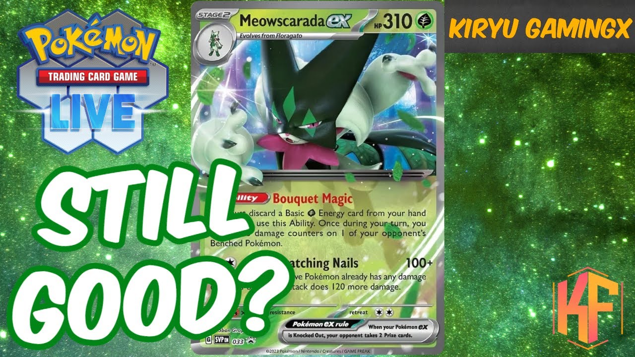 Pokemon TCG Live - Meowscarada EX Is Still Good?