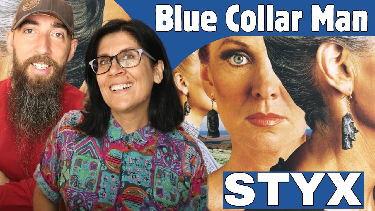 Styx - Blue Collar Man (REACTION) with my wife