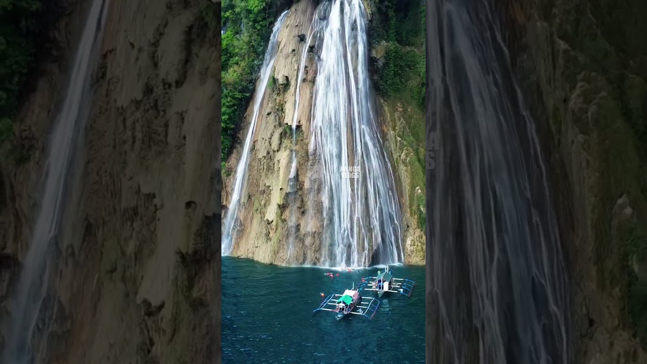 Catandayagan Falls, Ticao Island, Masbate. #tourist #waterfall #philippines #viral #shorts