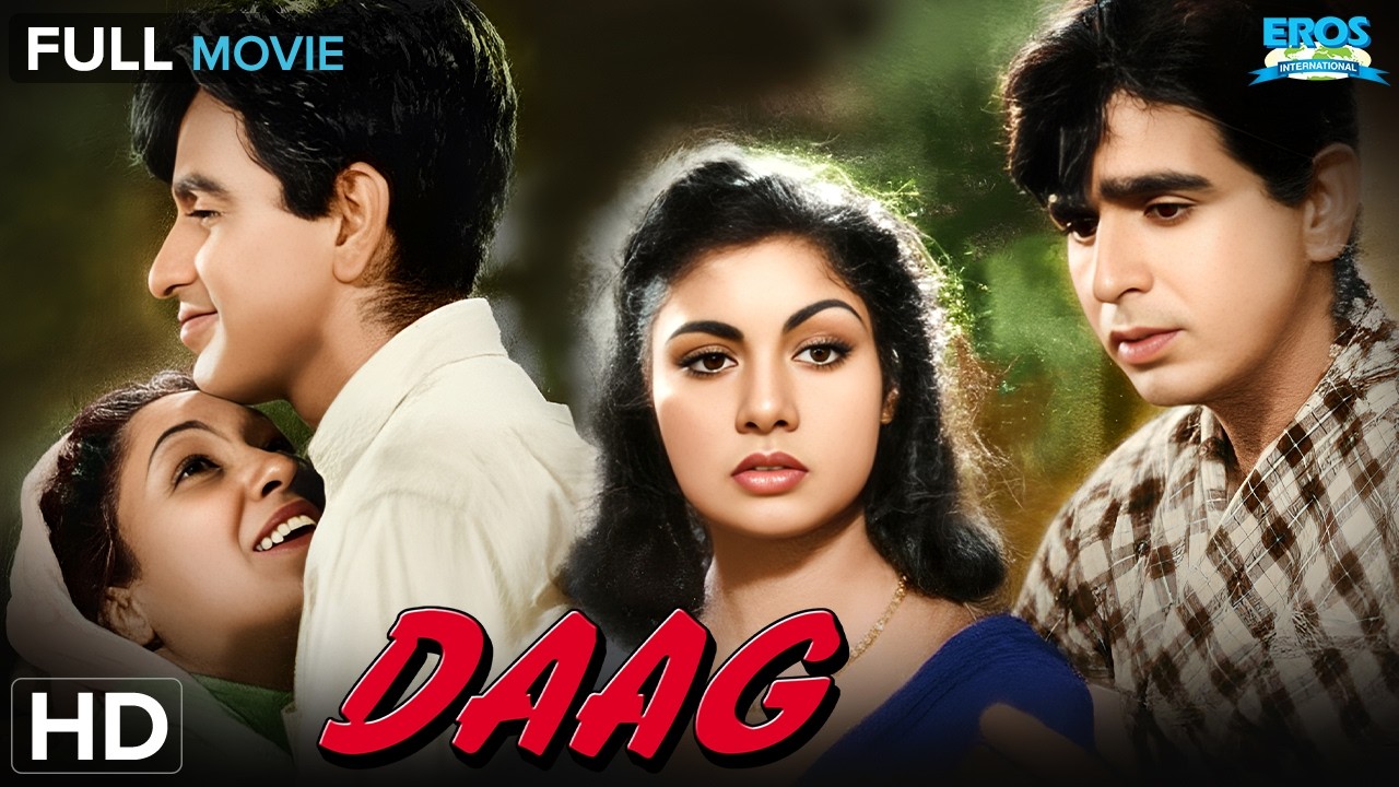 Daag (1952) Full Movie | Bollywood Classic Movie| Dilip Kumar, Nimmi, Usha Kiran (HD)