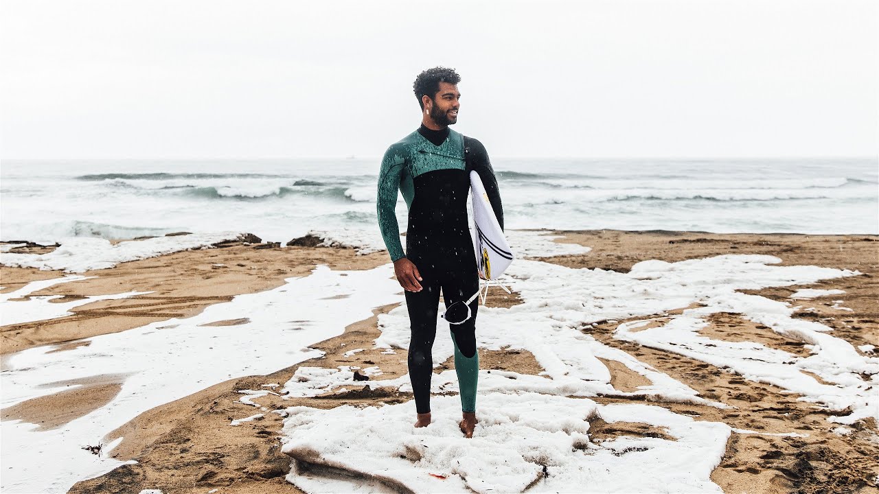 SNOW AT EL PORTO, epic SANDBARS & shooting with SURFLINE | #HJTV SEASON 1 x  EPISODE 1