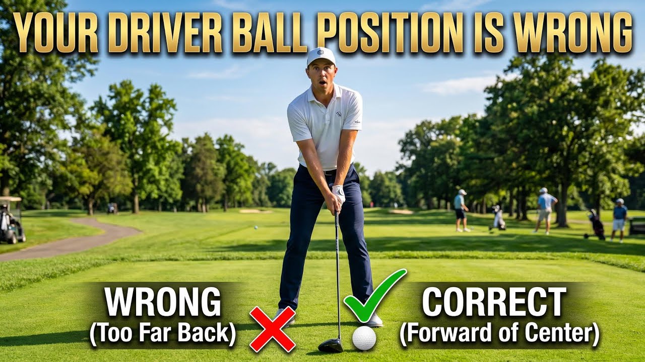 Driver ball position and setup. Long drive guys and you .