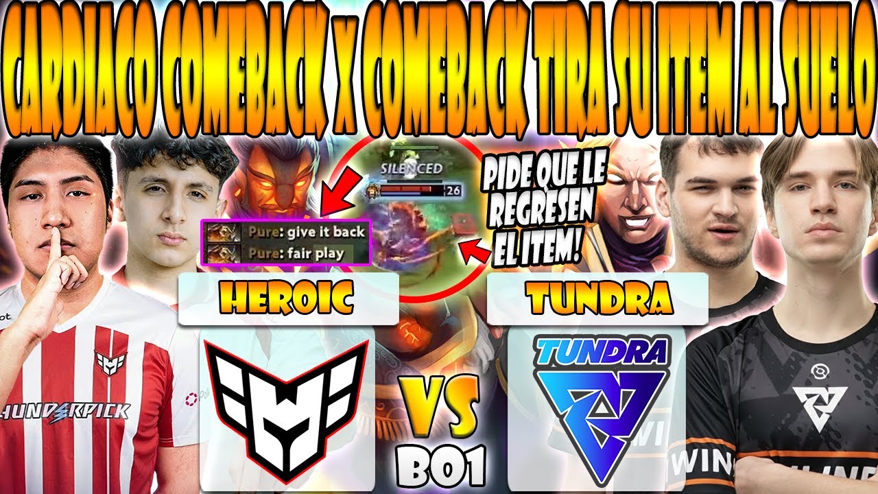 HEROIC vs TUNDRA [BO1] WISPER, TAILUNG, YUMA vs PURE, BZM, 33 - BLAST SLAM VI 2026 - DOTA 2