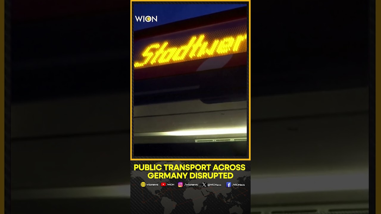 Public transport across Germany&nbsp;disrupted | WION Shorts