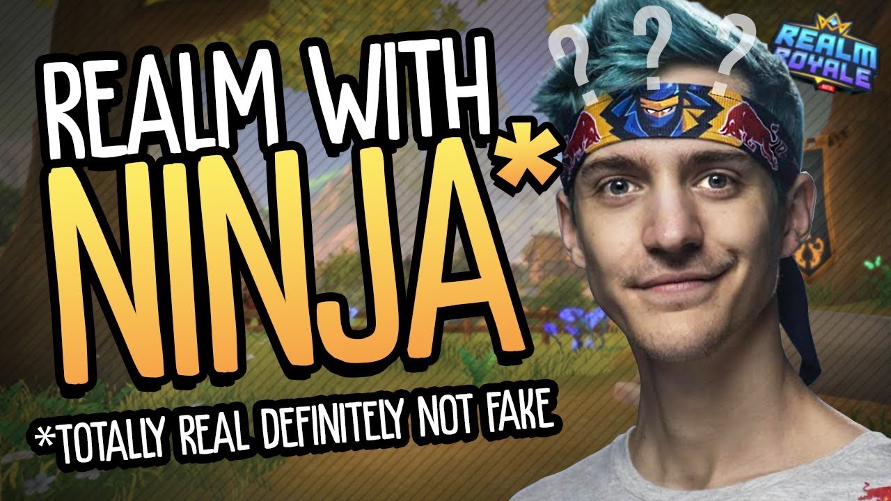NINJA invited me to Realm Royale Duos?!??