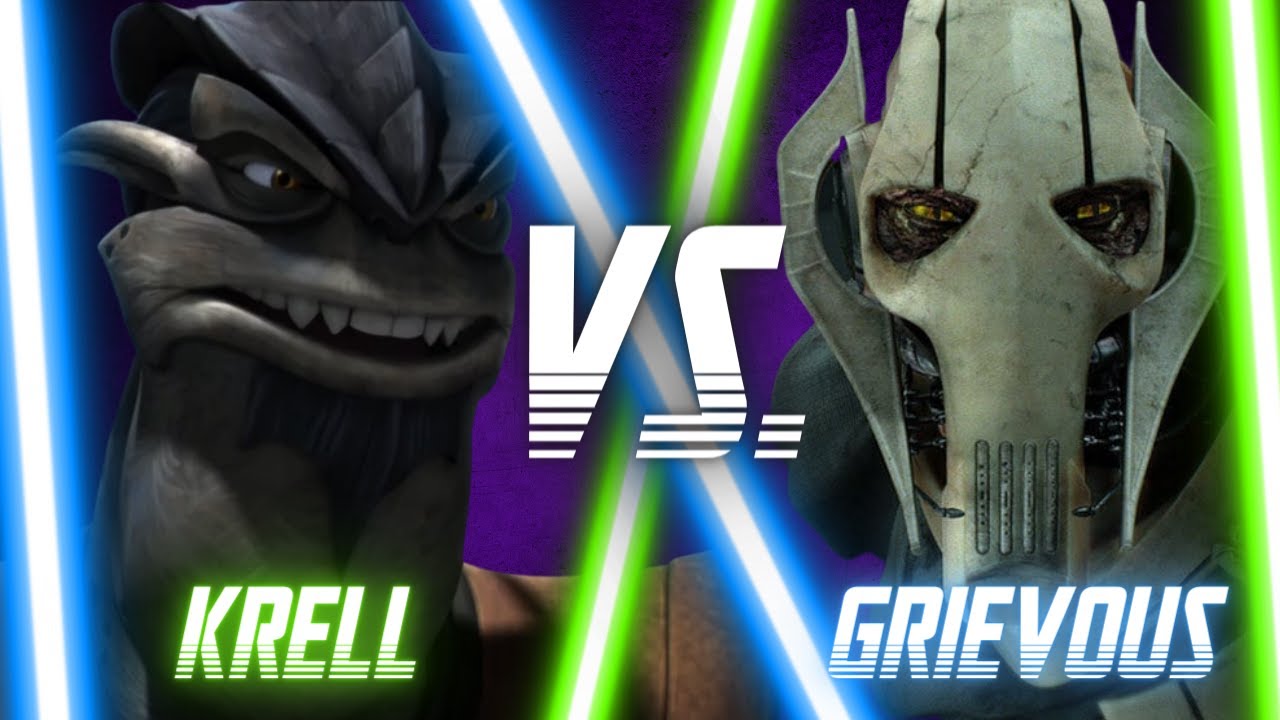Pong Krell vs. General Grievous - Star Wars Versus