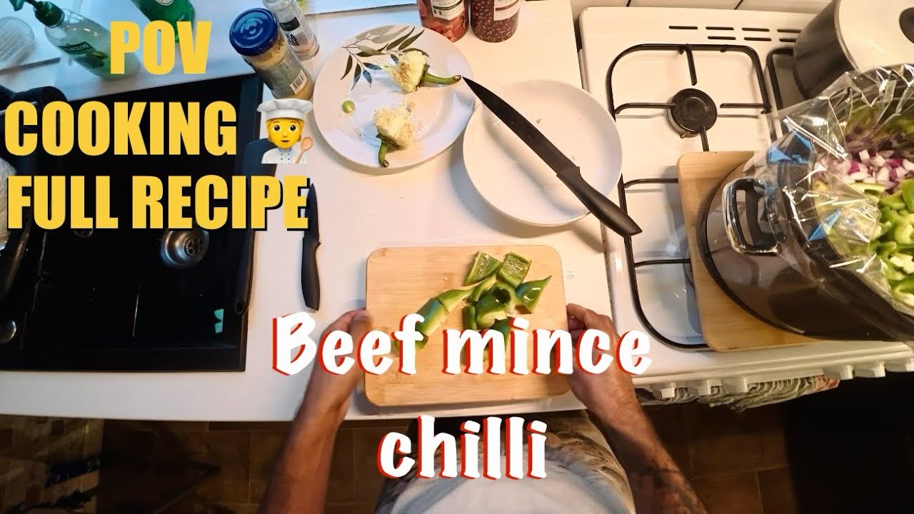 How to make mince chilli | healthy and oil free | fitness food | high protein mince | beef