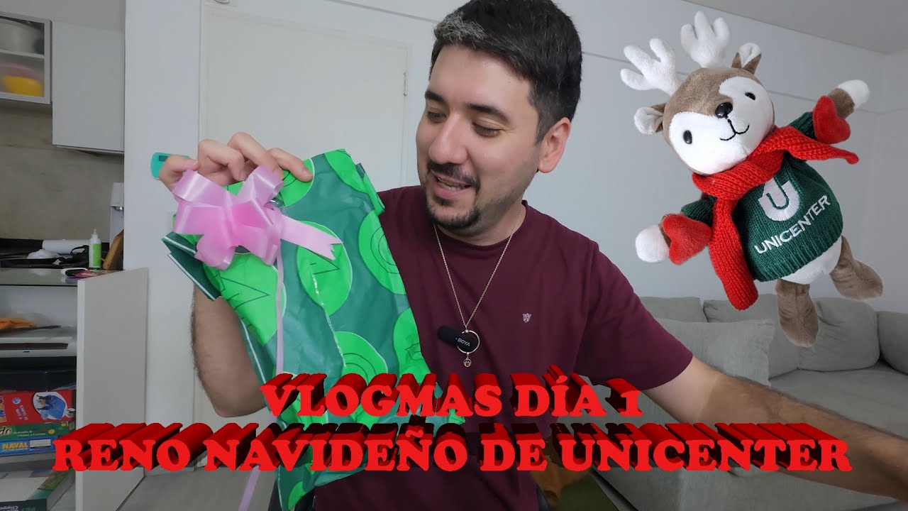 Vlogmas D&iacute;a 1 - En busca del reno navide&ntilde;o de Unicenter + Rescato comida de Cheaf