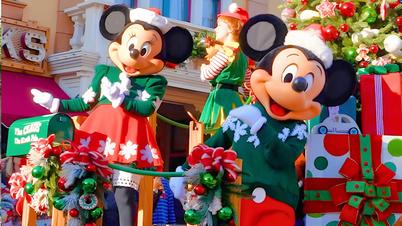 Disneyland - A Christmas Fantasy Parade - FULL SHOW | 4K 60FPS