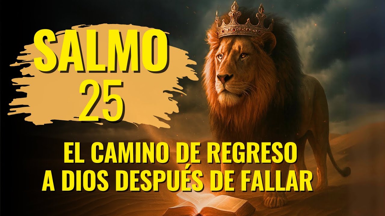 ✝️ SALMO 25 – DESCUBRE CÓMO DIOS TE GUÍA AUN CUANDO FALLAS