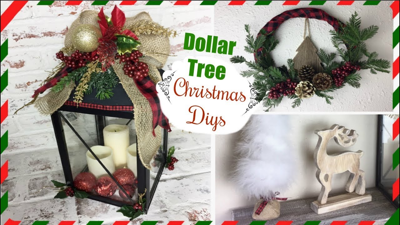 DOLLAR TREE DIY CHRISTMAS DECOR | Easy Holiday Diys | Momma from scratch