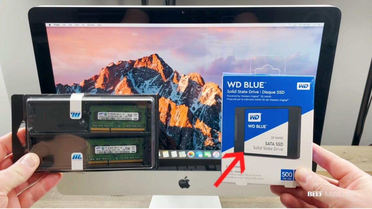 Как установить новый SSD и оперативную память для iMac