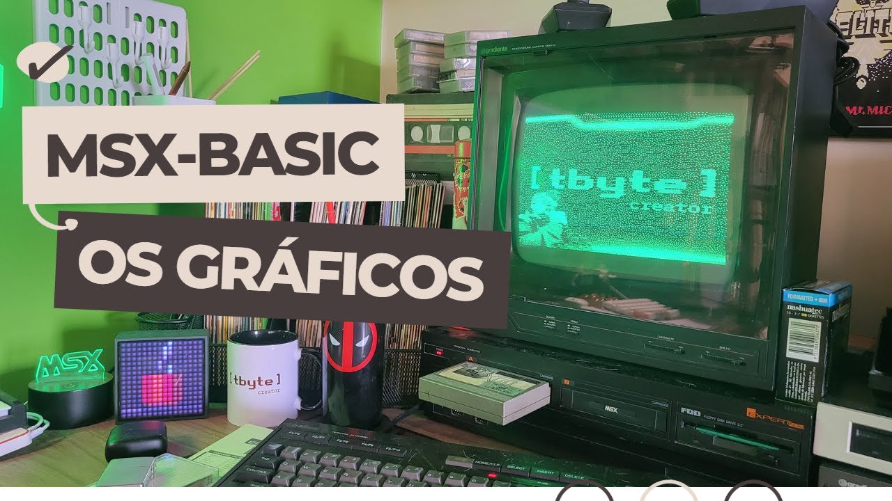 [BASIC] Iniciação aos Gráficos do MSX usando BASIC