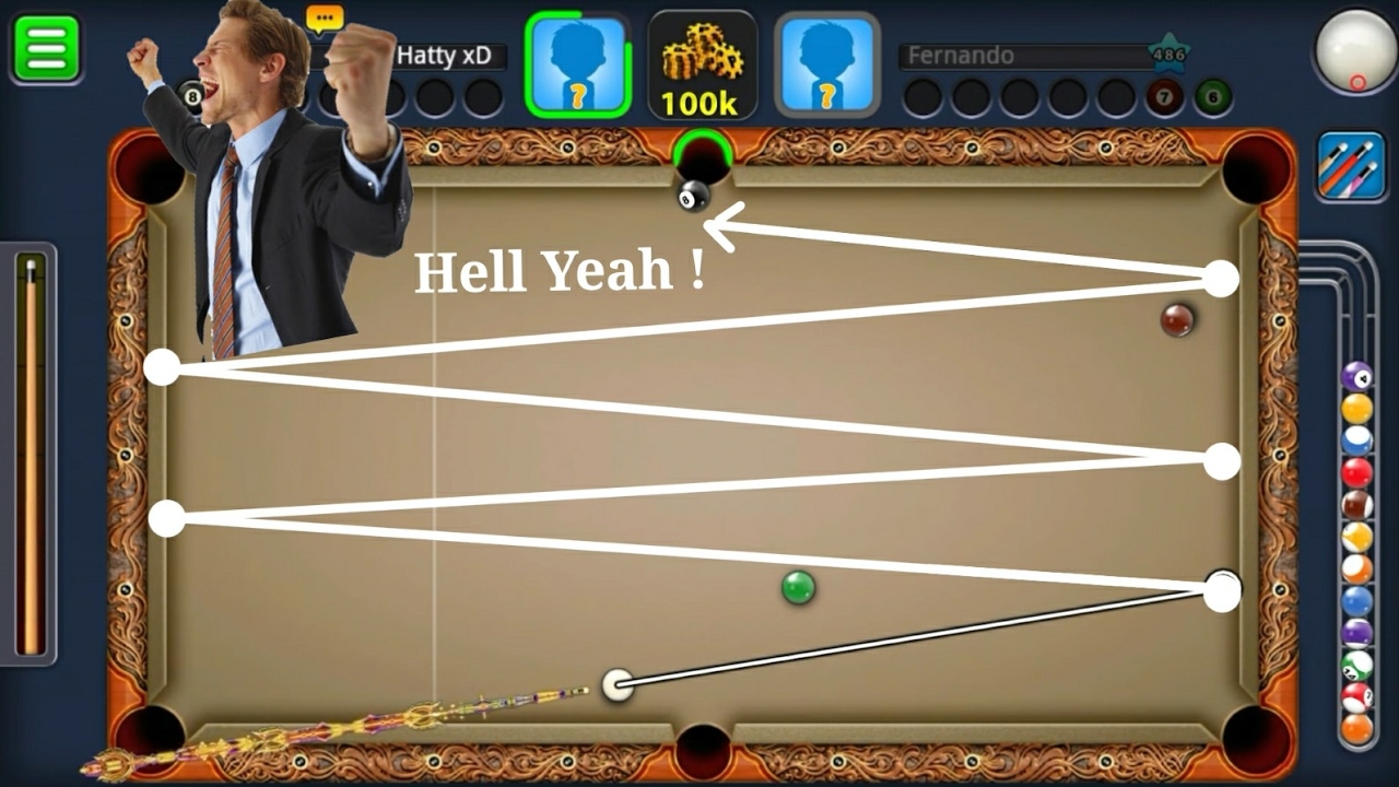 Compilation 2017 - Hatty xD (Part1) - 2017 HIGHLIGHTS - Miniclip 8 Ball Pool.