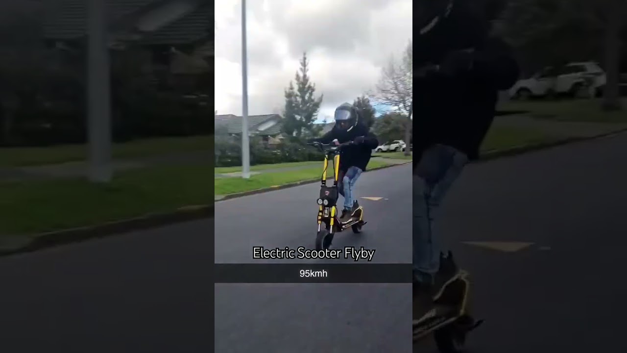 95mph on a hyper scooter #escooter #speedrun #viral #cool #funny