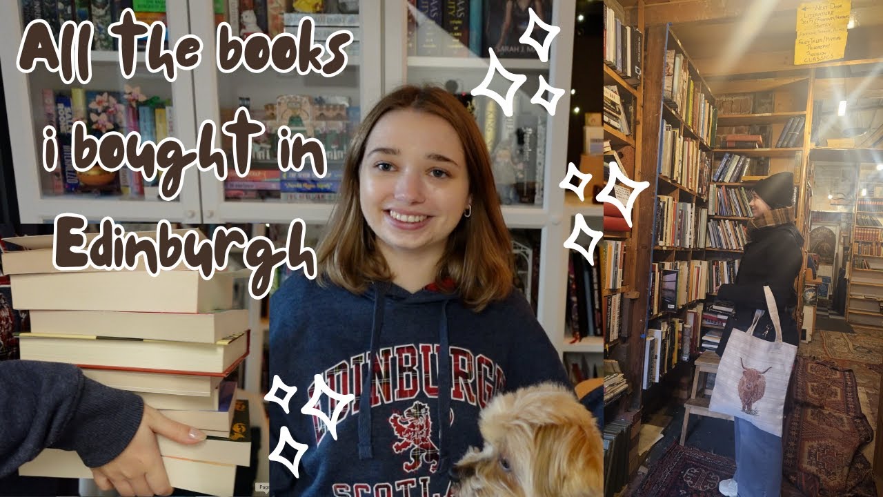 All the books I bought in Edinburgh