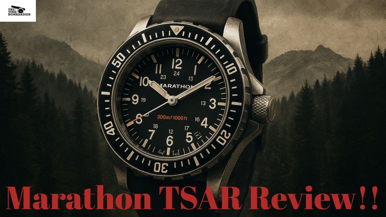 Обзор надежных часов MARATHON TSAR!!