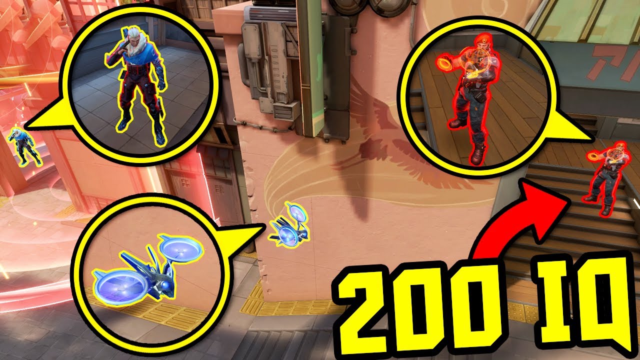 Эти 200 IQ игр в VALORANT НИКОГДА не подведут...