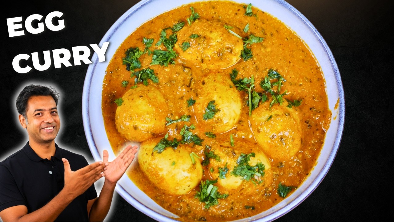 Restaurant-Style Egg Curry&mdash;The Healthy Way! 🍛🔥