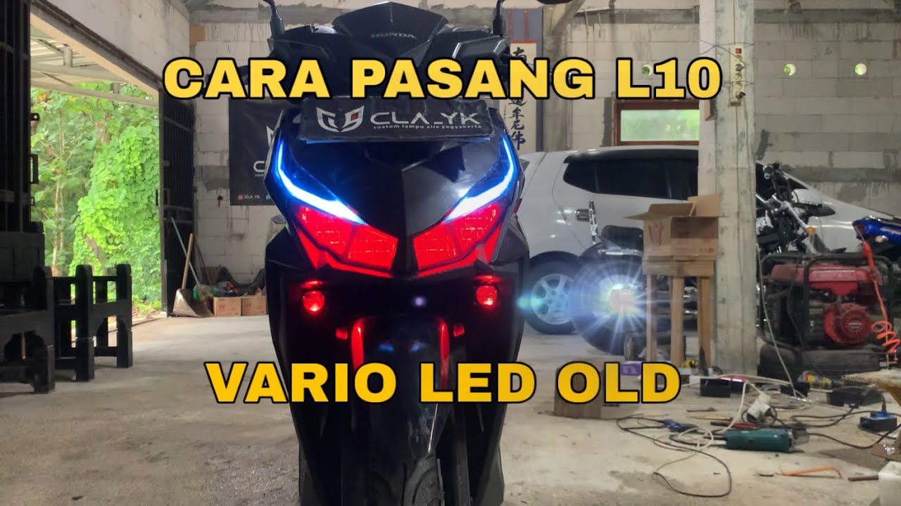 Cara pasang ibright L10 vario led old