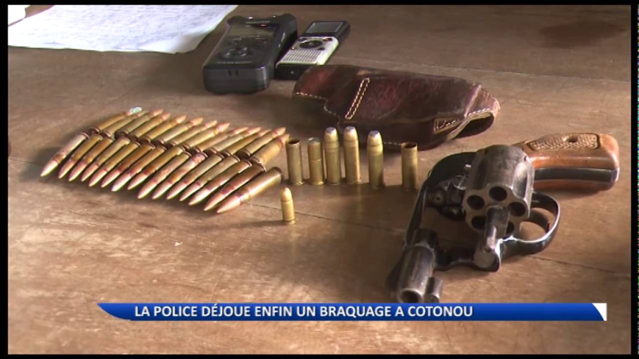 Cotonou : la police nationale déjoue un braquage