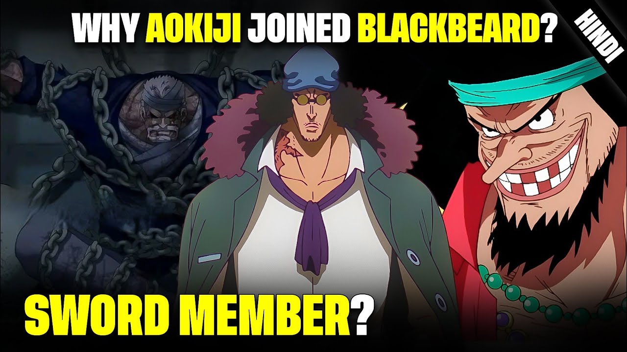 Why Aokiji joined Blackbeard? | One Piece | Anime hub 