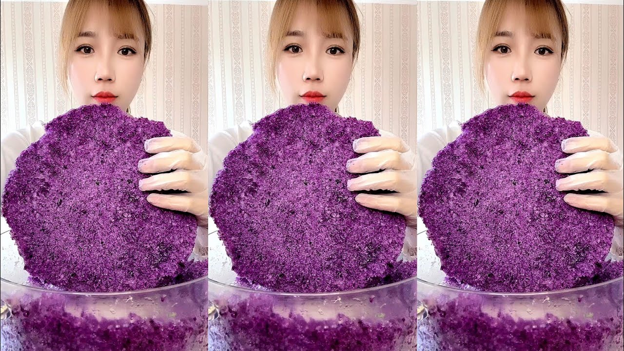 ASMR SHAVED ICE EATING QIAN