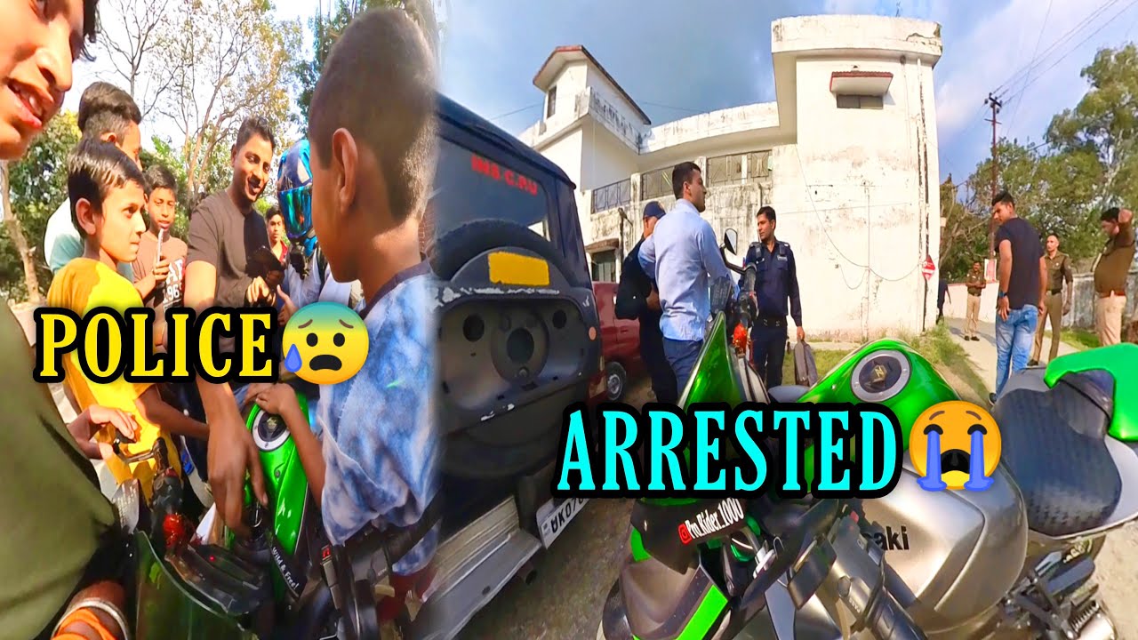 Apni Superbike Z1000 Ko Police Ne Seize Kyu Kardi 😭 Why I Got Arrested By Police 😰 Orginal Video❤️