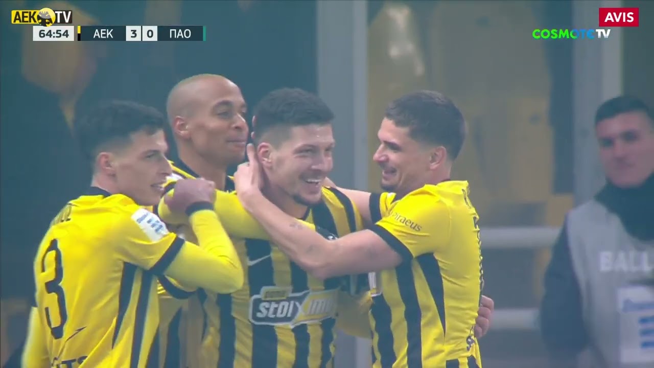 AEK – Παναθηναϊκός 4-0 | Highlights Super League 25/26 – MD17 | ΑΕΚ F.C.