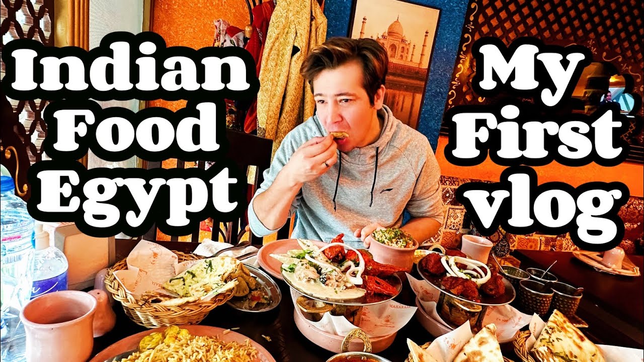 My first vlog 2023 || Indian Food in Cairo Egypt