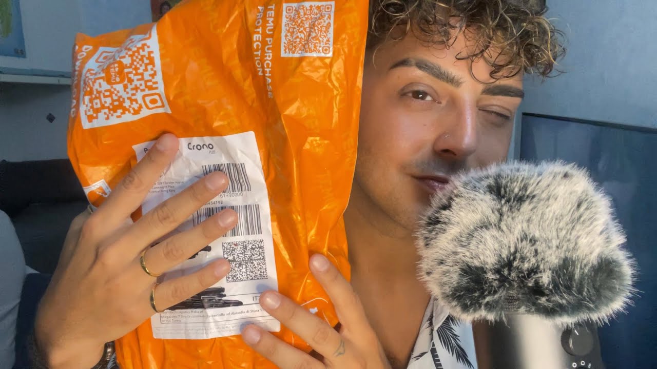 HAUL @temu UN SACCO DI ANELLI | ASMR ITA
