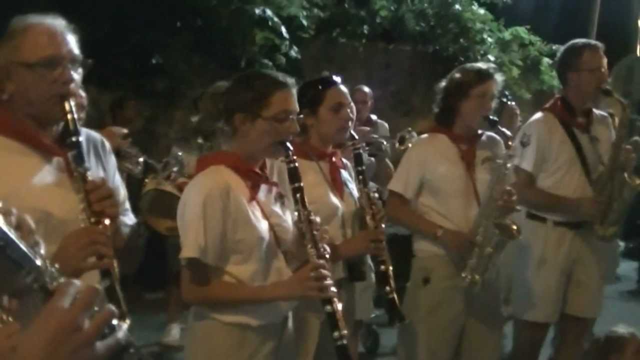 Les Sans Soucis aux Moustoussades 2012 le Festival des Bandas de Villemoustaussou 