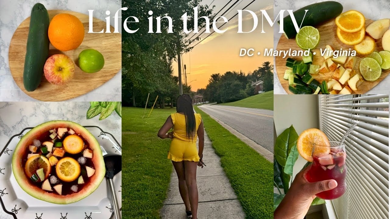 Vlog | Spending the day with my Sister | Making a Citrus Garden Refresher 🍉🍹| Homebody activities 