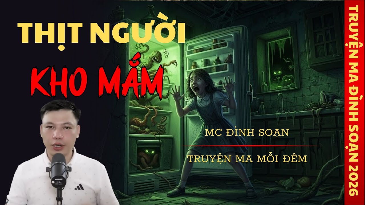TRUYỆN MA MC ĐÌNH SOẠN : THỊT NGƯỜI KHO MẮM | TRUYỆN MA CÓ THẬT
