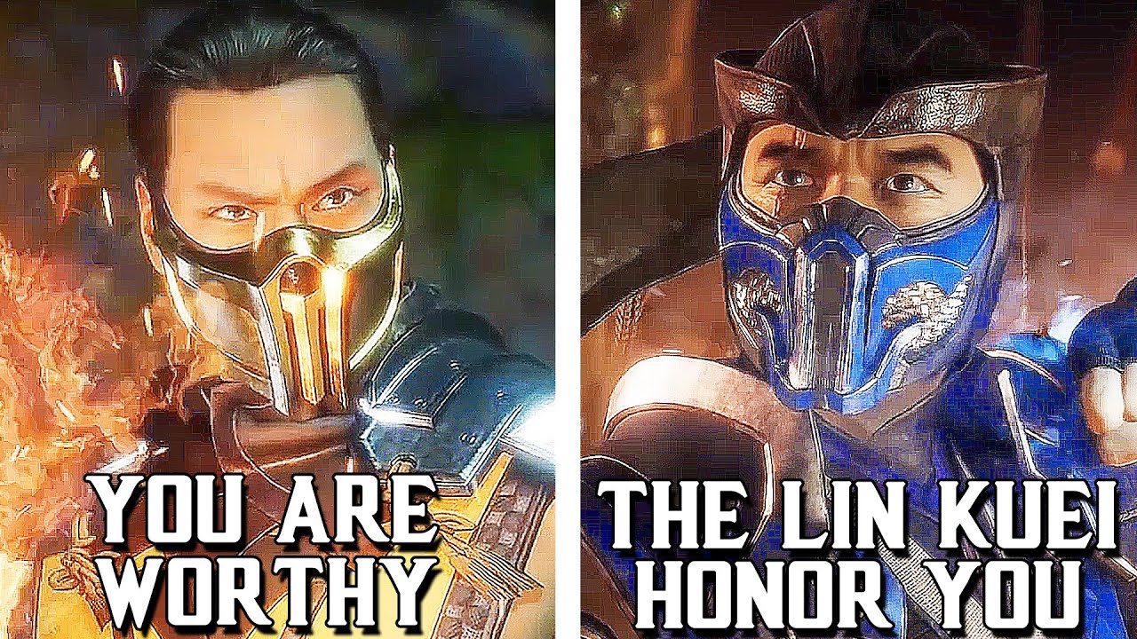 Скорпион и Саб-Зиро защищают друг друга. Вступления! | Mortal Kombat 11 Ultimate