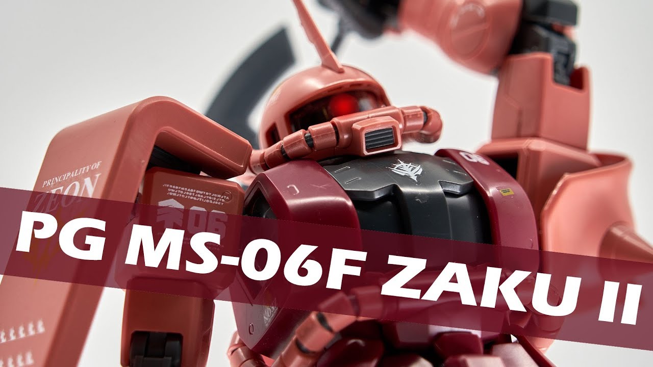 Perfect Grade Zaku II | Timelapse + Process