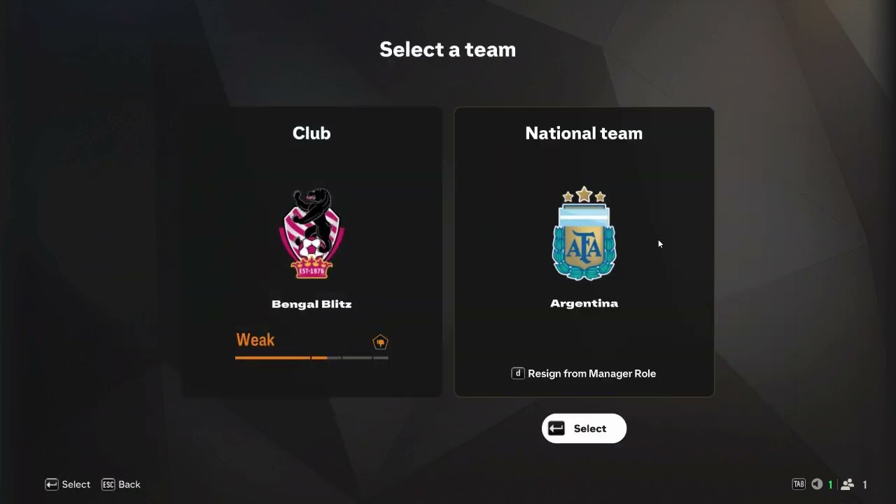 How to resign from International Manager Job in FC 25