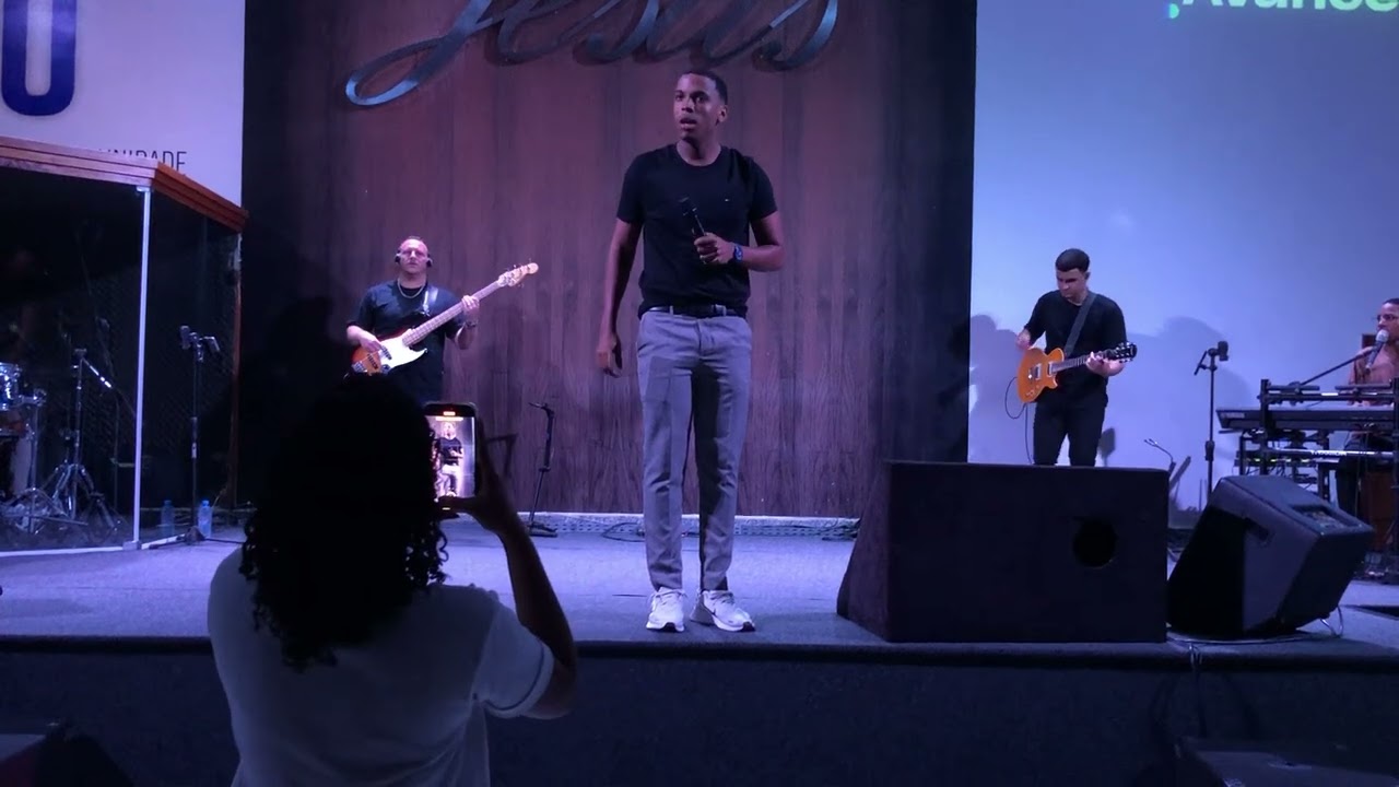 Ministração debaixo de glória 🔥 - por causa dele ( medley ) Kauan Silva