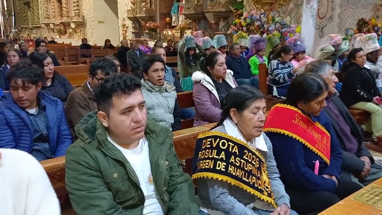 #FESTIVIDAD_SANTÍSIMA_VIRGEN_DE_HUAYLLAPUC.✅️𝐃𝐄𝐕𝐎𝐓𝐀 𝟐𝟎𝟐𝟔: 𝐑𝐎𝐒𝐔𝐋𝐀 𝐀𝐒𝐓𝐔𝐏𝐈𝐍̃𝐀 𝐒𝐀𝐋𝐕𝐀‧Tauca,13/02/2026.