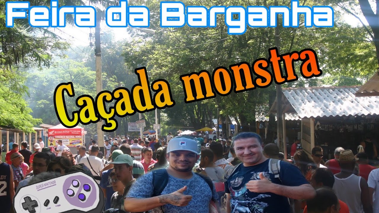 Caçada Monstra na Feira da Barganha! Feat.Diego Sheth games