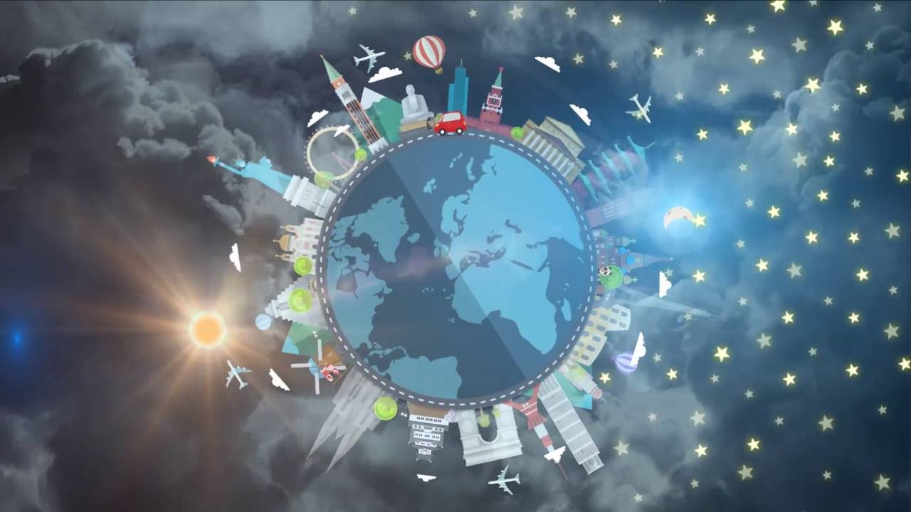 Beautiful World  - Motion graphics music video