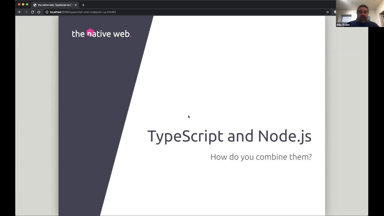 MNUG 2020.04.08 TypeScript + Node.js = ❤️ by Golo Roden