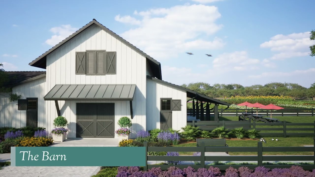 Первый взгляд на удобства сельскохозяйственного сообщества в Карнс-Кроссроудс, Южная Каролина